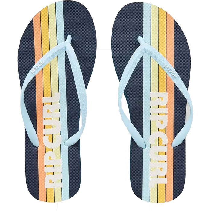 2024 Rip Curl Frauen Surf Revival Bloom Flip Flops 167WOT - Navy